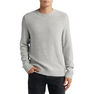 Treasure & Bond Crewneck Sweater Textured‎ Knit Casual Pullover Gray Small